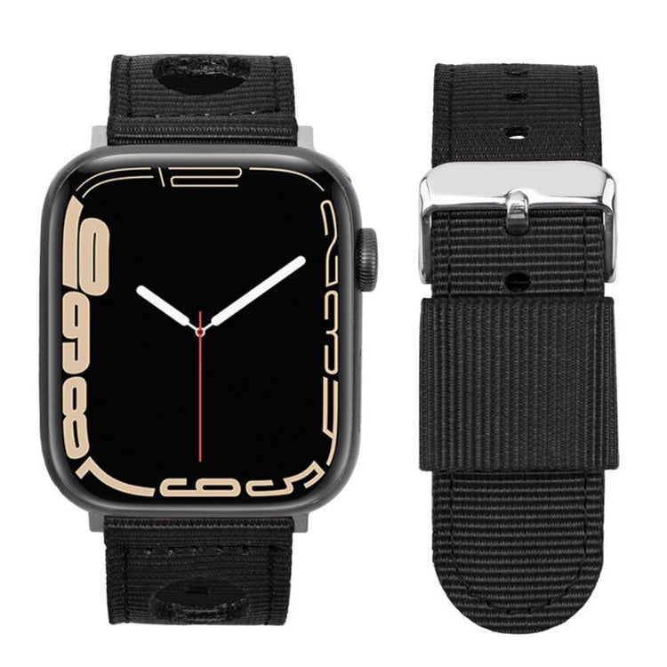 Timeless Apple Smartwatch Nylon Universel Strap - Black#serie_1