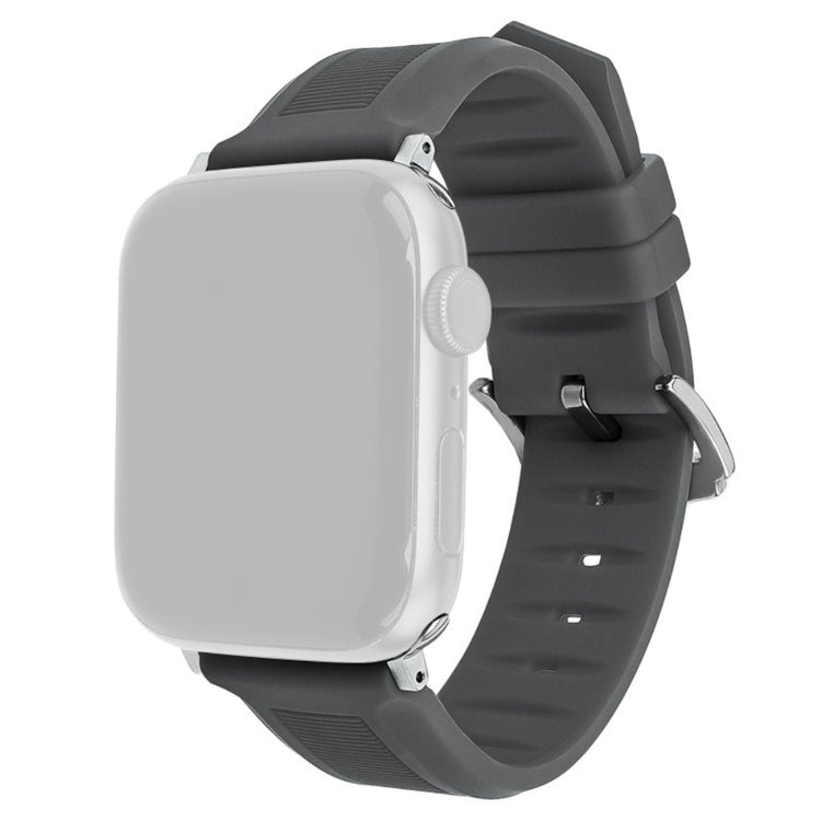 Remarkably Nice Apple Smartwatch Silicone Universel Strap - Silver#serie_5