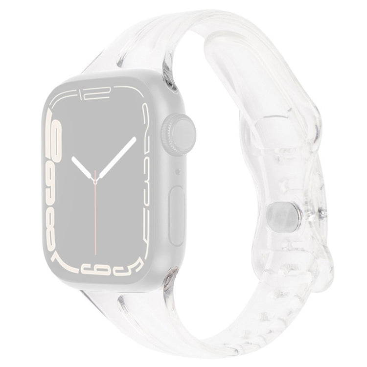 Remarkably Nice Apple Smartwatch Silicone Universel Strap - Transparent#serie_18