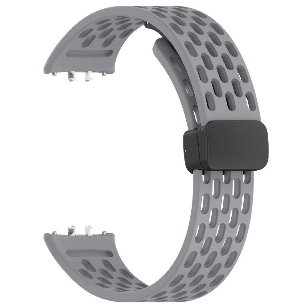 Increadibly Cute Samsung Galaxy Fit 3 Silicone Strap - Silver#serie_4