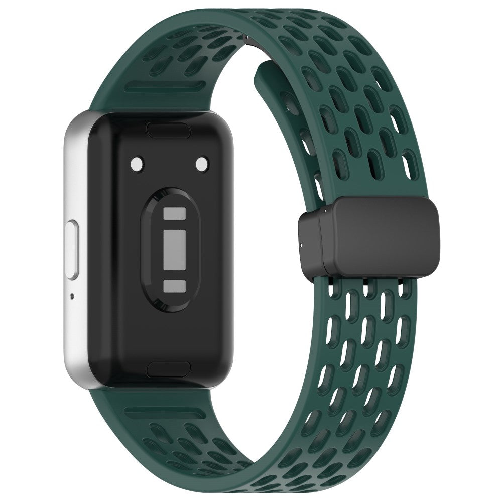 Increadibly Cute Samsung Galaxy Fit 3 Silicone Strap - Green#serie_7