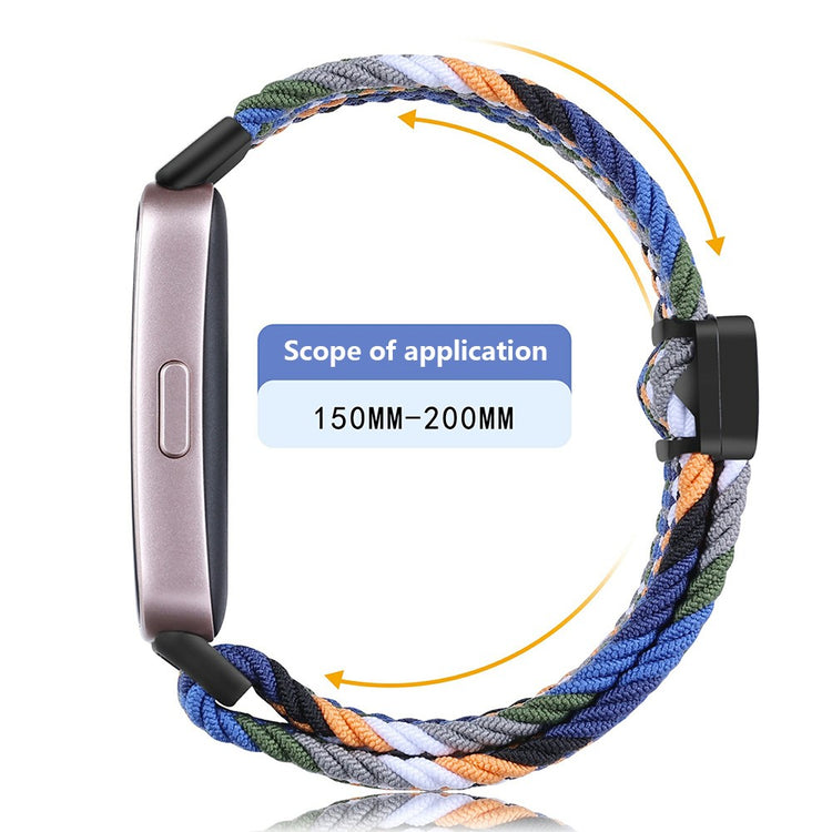 Mega Stylish Huawei Band 8 Nylon Strap - Pink#serie_12