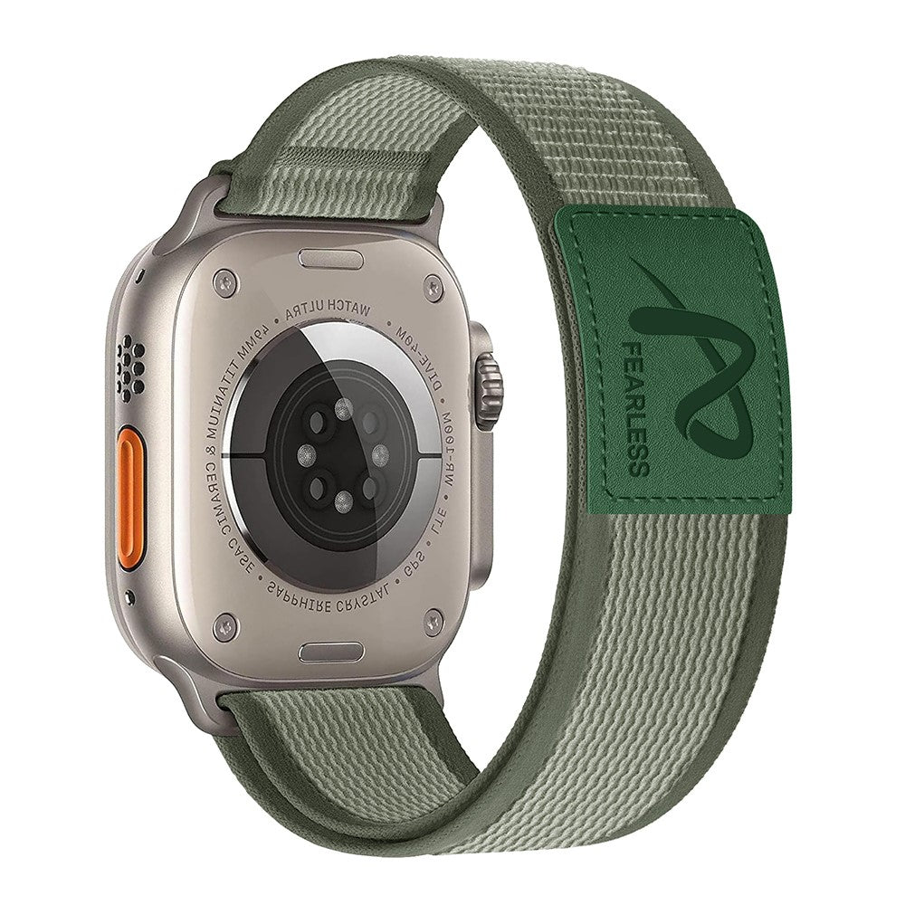 Super Stylish Apple Smartwatch Nylon Universel Strap - Green#serie_8