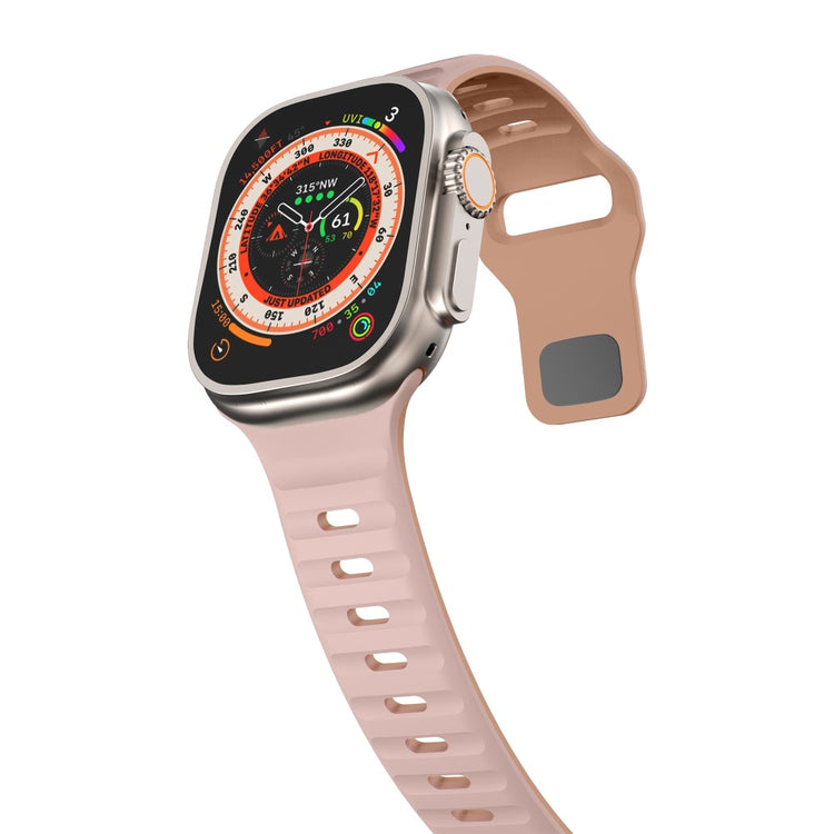 Remarkably Neat Apple Smartwatch Silicone Universel Strap - Pink#serie_5