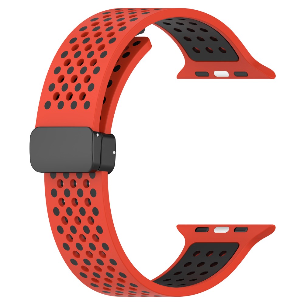 Mega Nice Apple Smartwatch Silicone Universel Strap - Red#serie_1