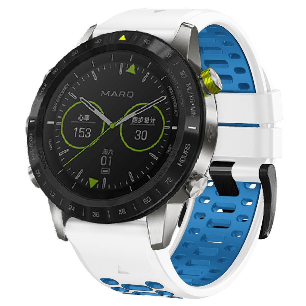 Superb Garmin Smartwatch Silicone Universel Strap - Blue#serie_2