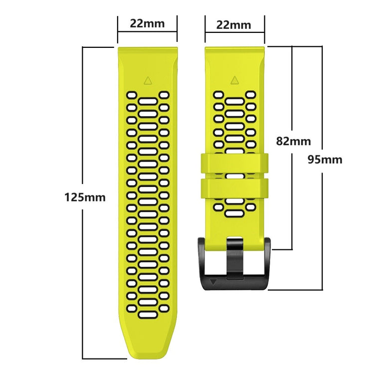 Superb Garmin Smartwatch Silicone Universel Strap - Orange#serie_4