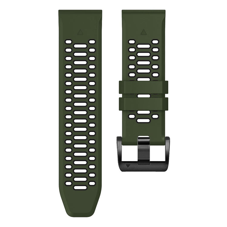 Comfortable Garmin Smartwatch Silicone Universel Strap - Green#serie_8