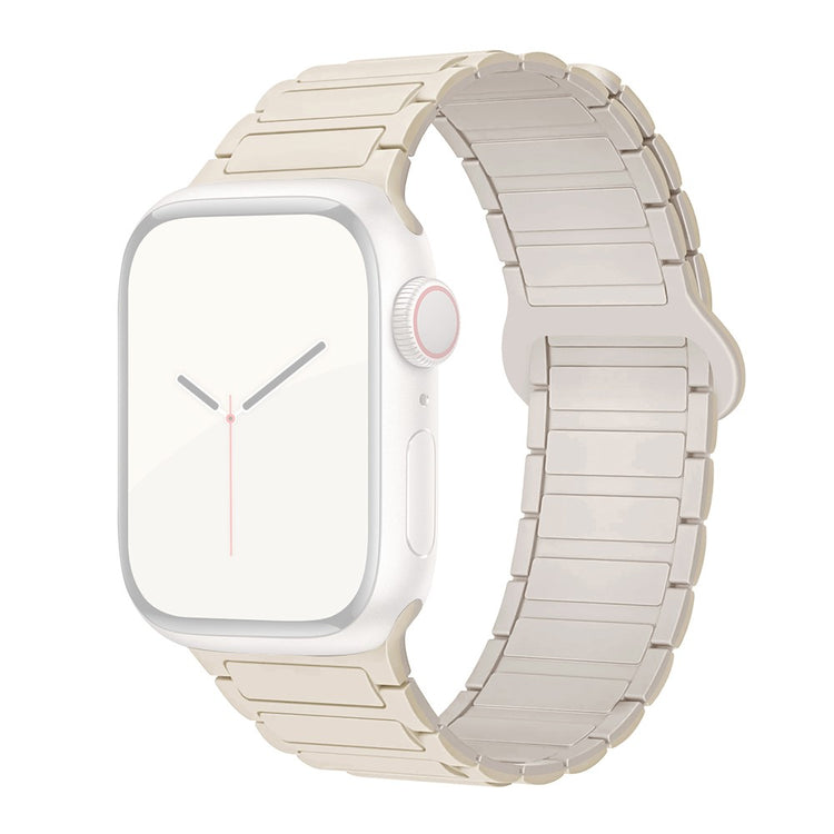 Incredibly Tough Apple Smartwatch Silicone Universel Strap - White#serie_11