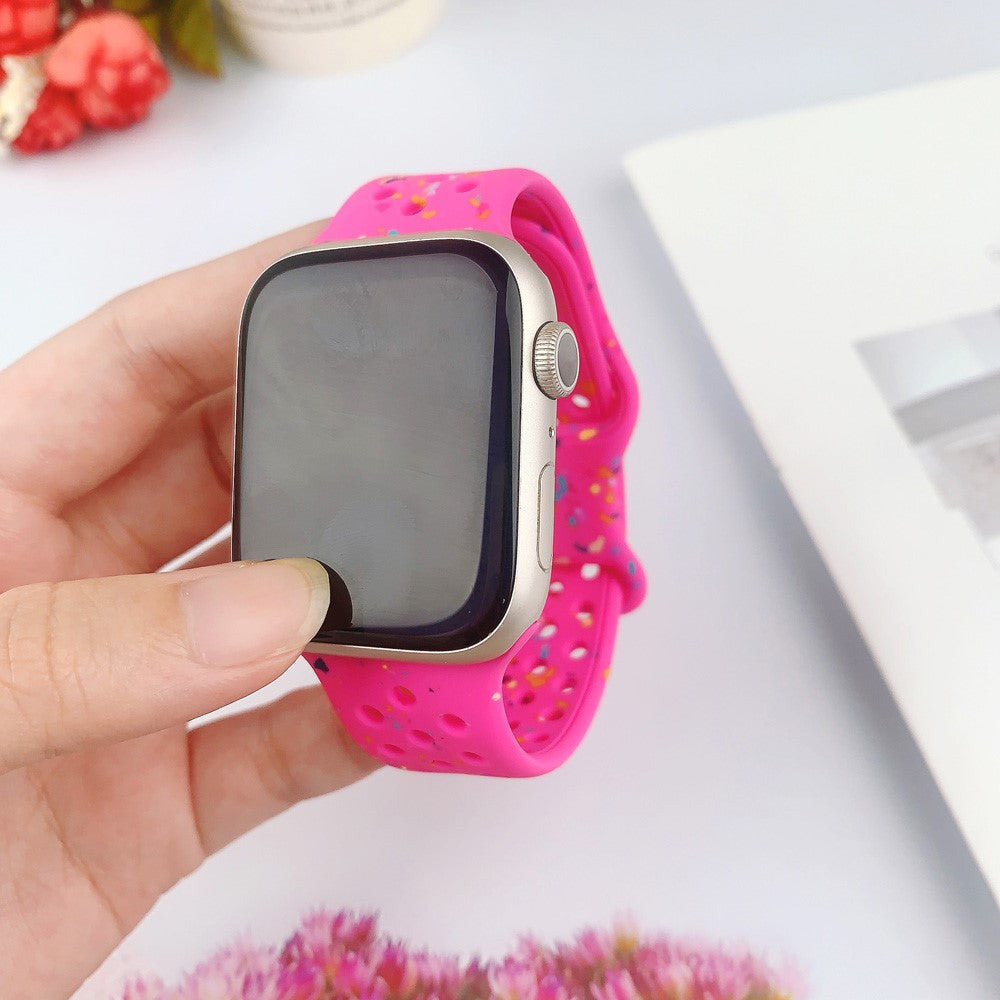 Incredibly Neat Apple Smartwatch Silicone Universel Strap - Pink#serie_1