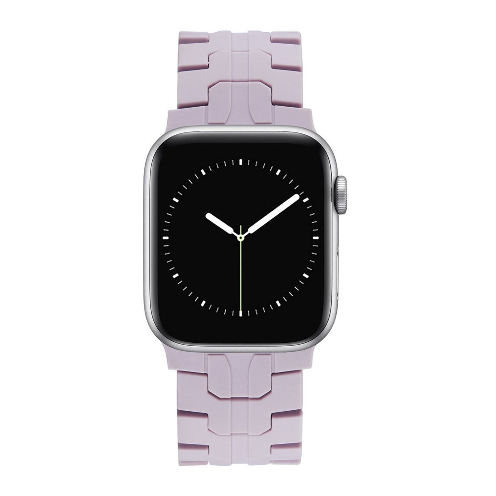 Super Agreeable Apple Smartwatch Silicone Universel Strap - Purple#serie_5