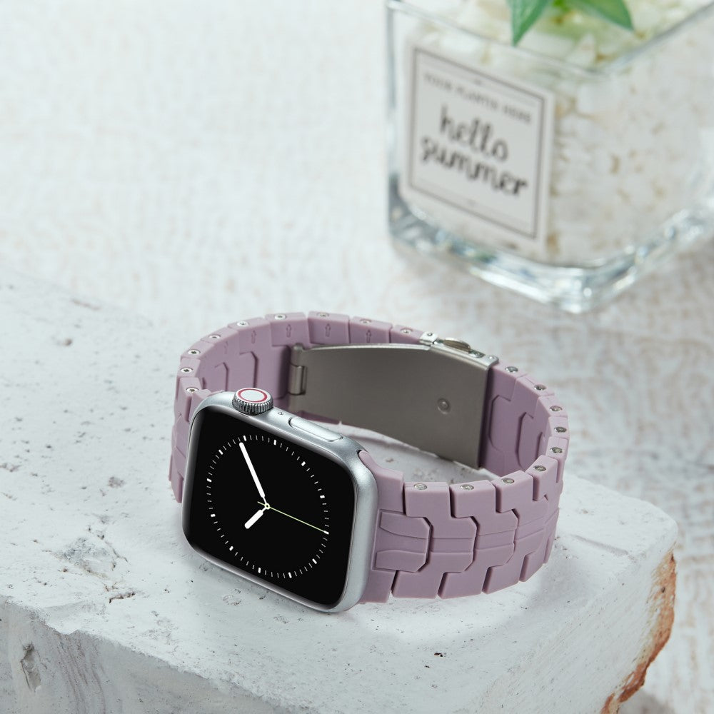 Super Agreeable Apple Smartwatch Silicone Universel Strap - Purple#serie_5