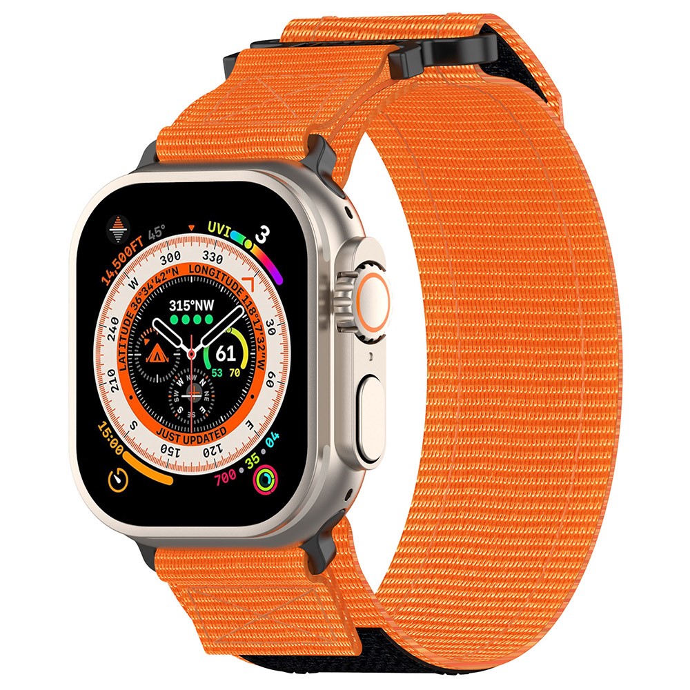 Delightful Apple Smartwatch Nylon Universel Strap - Orange#serie_2