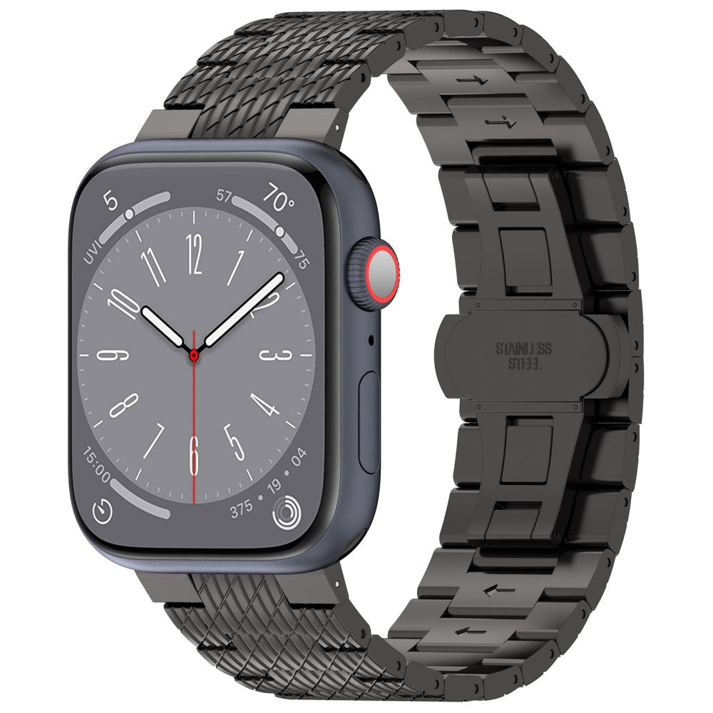 Very Fantastic Apple Smartwatch Metal Universel Strap - Black#serie_1