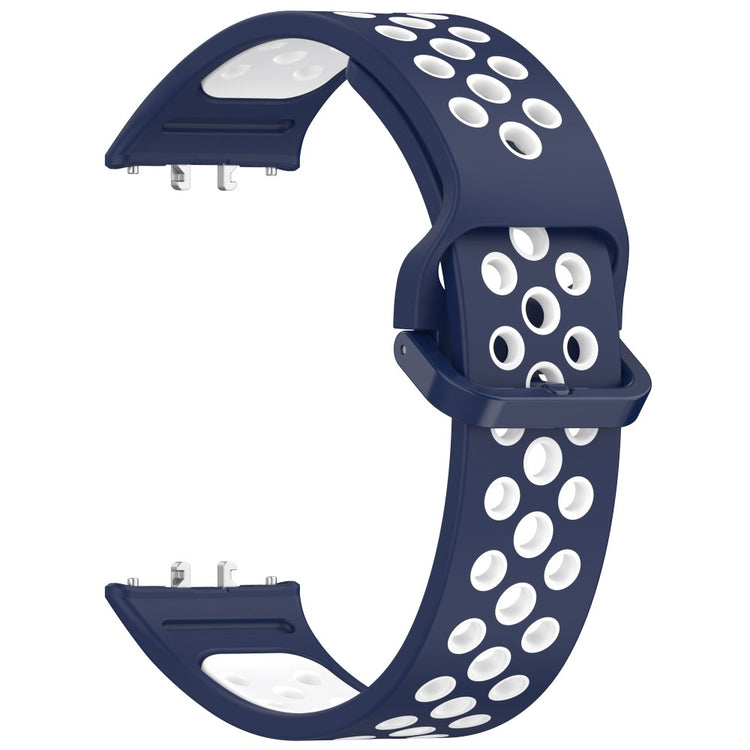 Super Stylish Samsung Galaxy Fit 3 Silicone Strap - Blue#serie_11