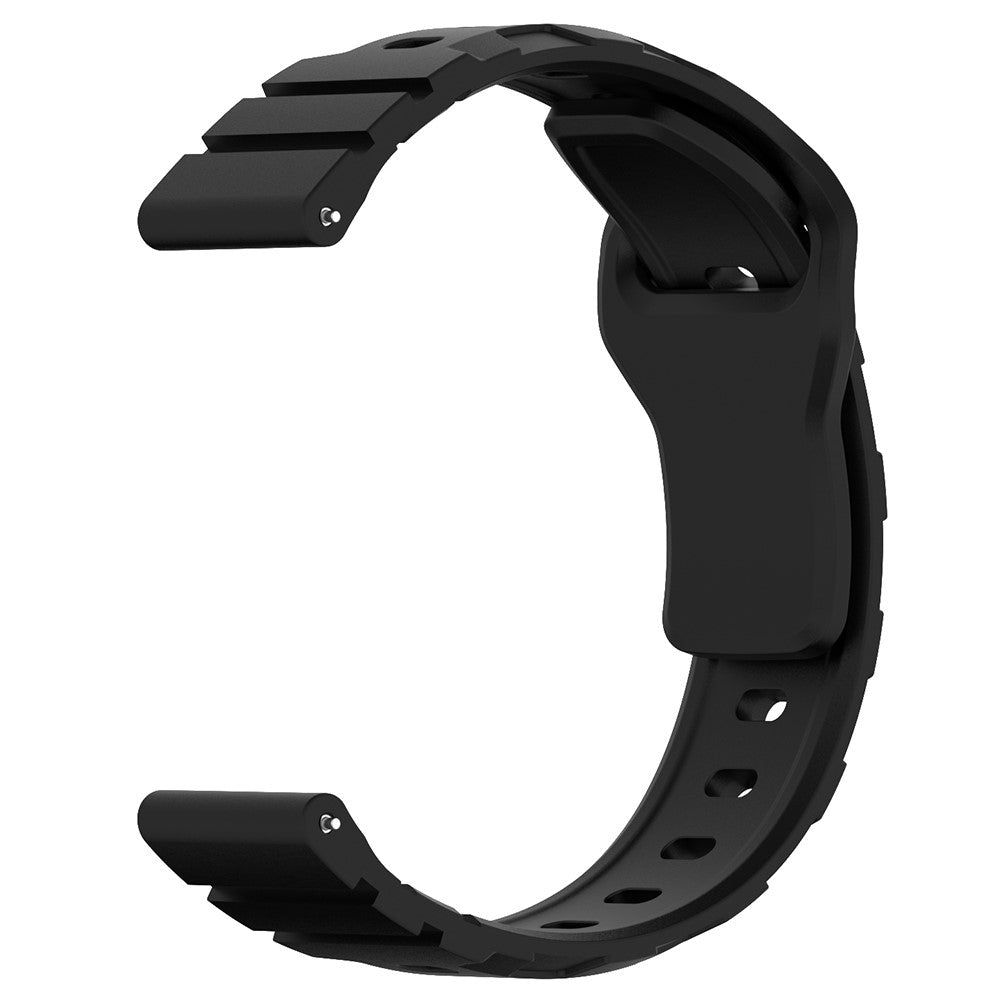 Wonderful Smartwatch Silicone Universel Strap - Black#serie_1