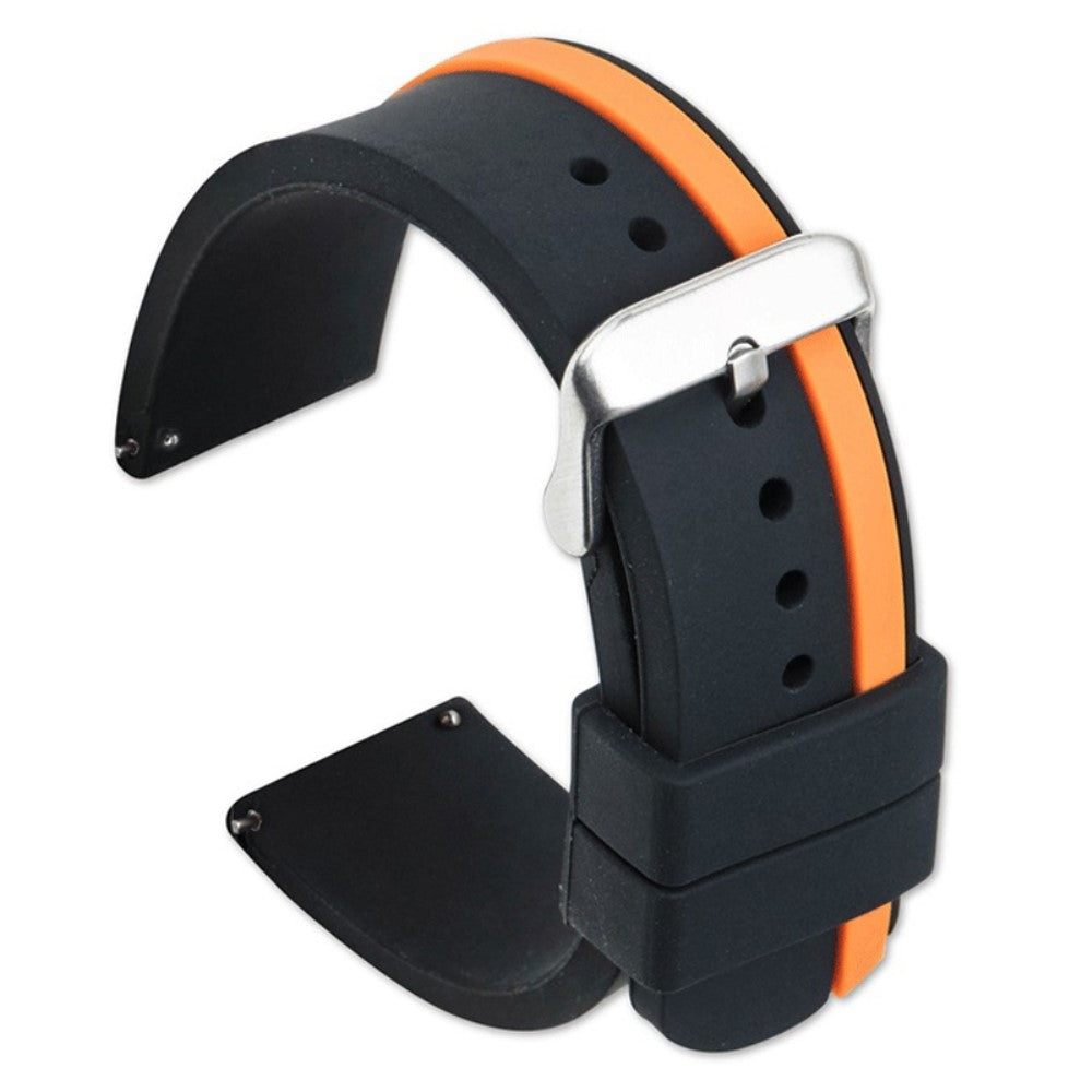 Super Good Smartwatch Silicone Universel Strap - Orange#serie_3