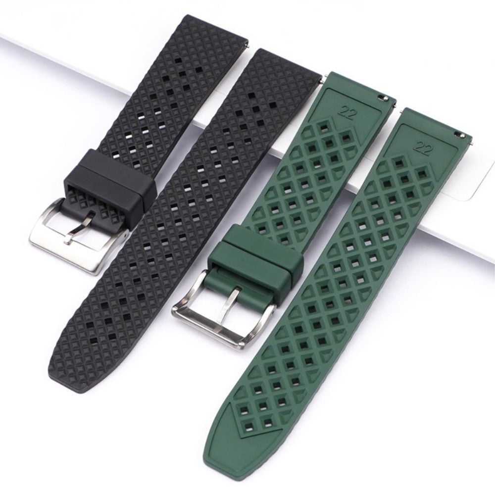 Brilliant Smartwatch Silicone Universel Strap - Green#serie_3