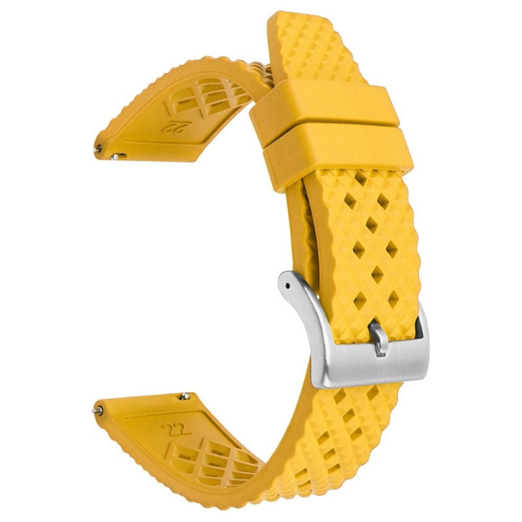 Brilliant Smartwatch Silicone Universel Strap - Yellow#serie_5