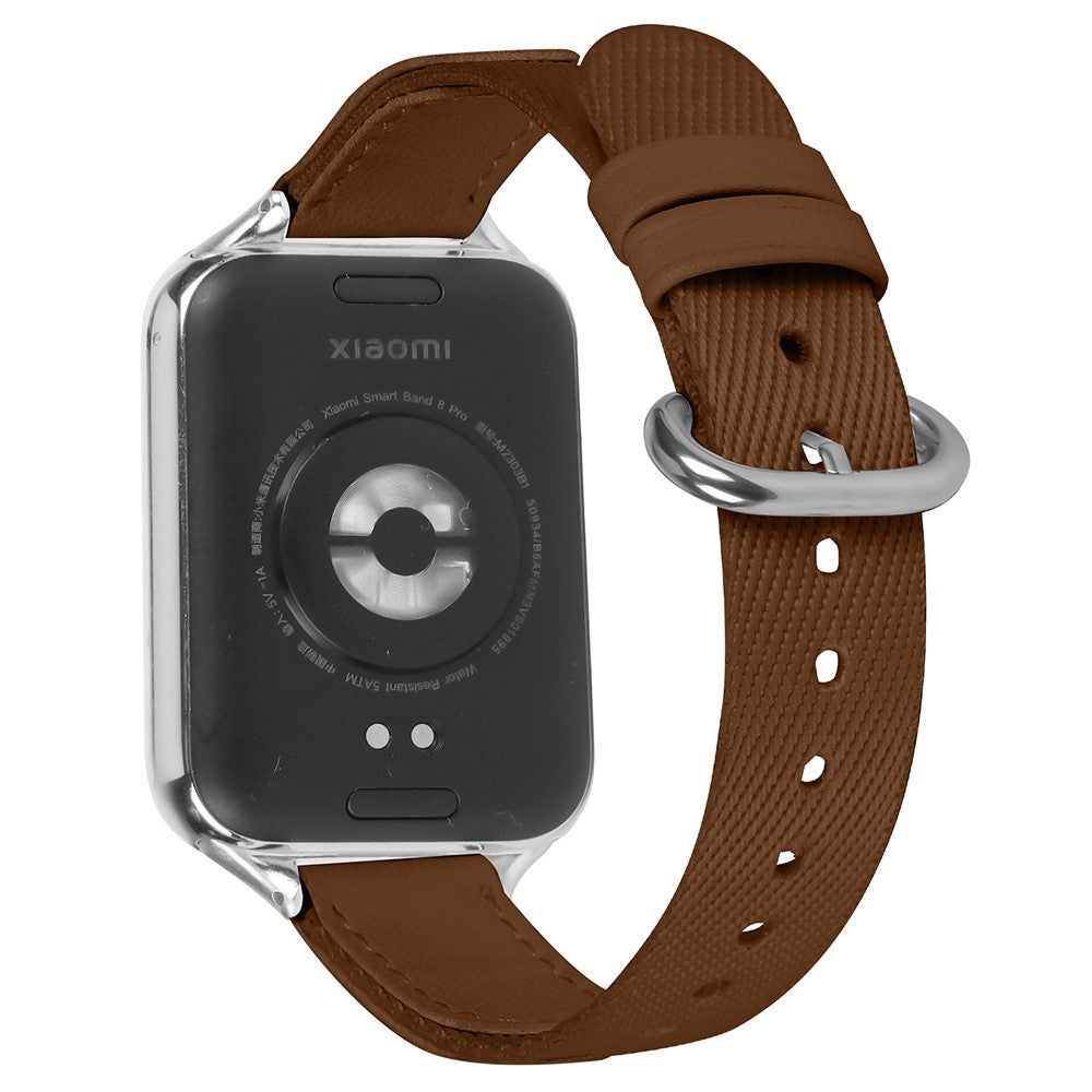 Xiaomi Redmi Watch 4 Nylon Canvas Watch Strap Multiple Holes Design Watch band  - Brown#serie_6