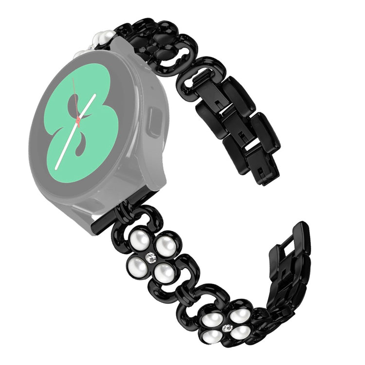 Garmin Vivomove Style / Garminmove Style Fashionable Four Leaf Clover bandstainless Steel Watch Strap - Black#serie_2