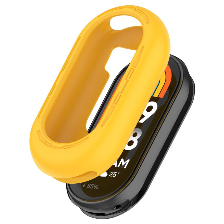 Xiaomi Mi Band 9 / 9 NFC Silicone Cover Watch Frame Case Cover Edge Protector - Yellow#serie_7