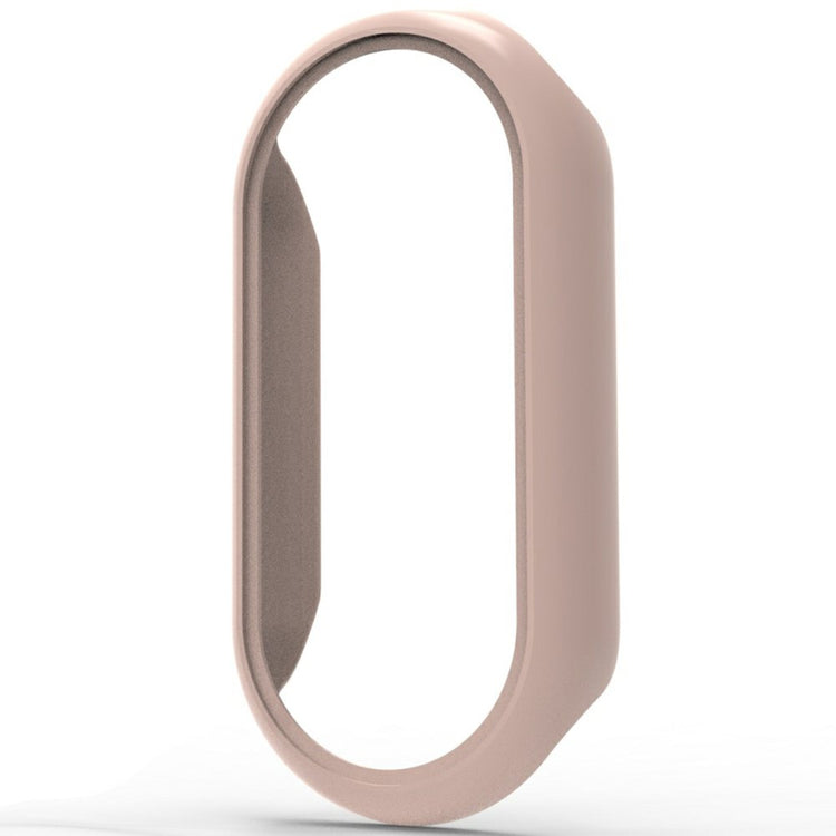 Xiaomi Mi Band 9 Ceramic Edition Anti-Drop Bump Resistant Watch Case with Built-In Tempered Glass Film - Pink#serie_7