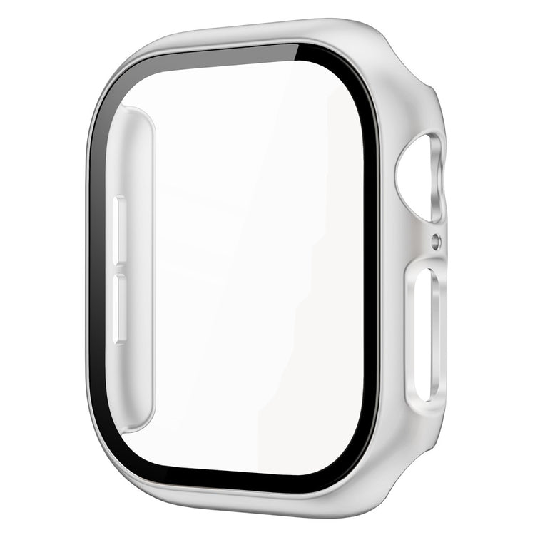 Apple Watch Series 10 42mm Protective Case All-Around Hard Bump Resistant Watch Cover with Tempered Glass Film - Silver#serie_1