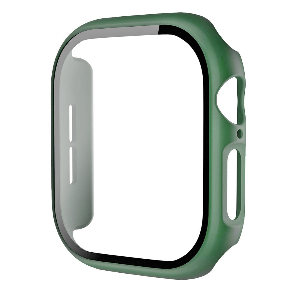 Apple Watch Series 10 42mm Protective Case All-Around Hard Bump Resistant Watch Cover with Tempered Glass Film - Army Green#serie_13