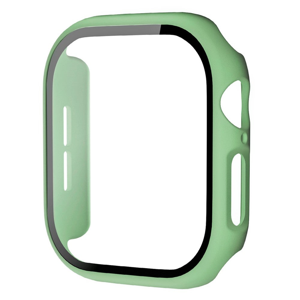 Apple Watch Series 10 42mm Protective Case All-Around Hard Bump Resistant Watch Cover with Tempered Glass Film - Mint Green#serie_19