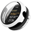 Schützend Google Pixel Watch 3 XL 45mm Hülle mit Displayschutz in Glas und Silikon