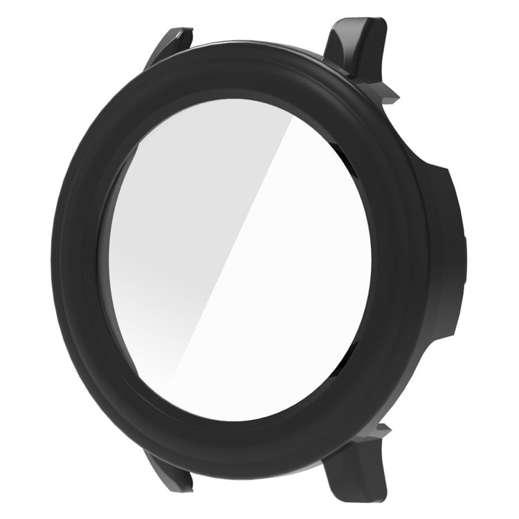 Huawei Watch GT 5 Pro 42mm Watch Case Hard Bump Resistant Cover with Tempered Glass Screen Film - Black#serie_2