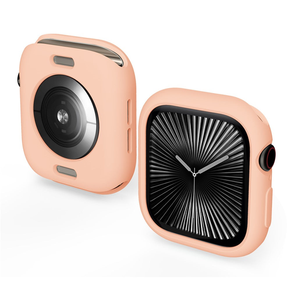 Apple Watch Series 10 42mm ENKAY HAT PRINCE Candy Color TPU Watch Case Shockproof Cover - Pink#serie_2