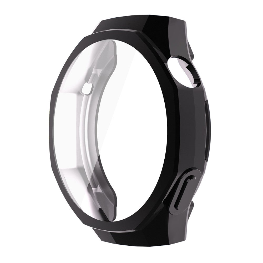 Huawei Watch GT 5 Pro 46mm ENKAY Hat-Prince TPU Watch Case Electroplating Watch Cover with Screen Protector - Black#serie_2
