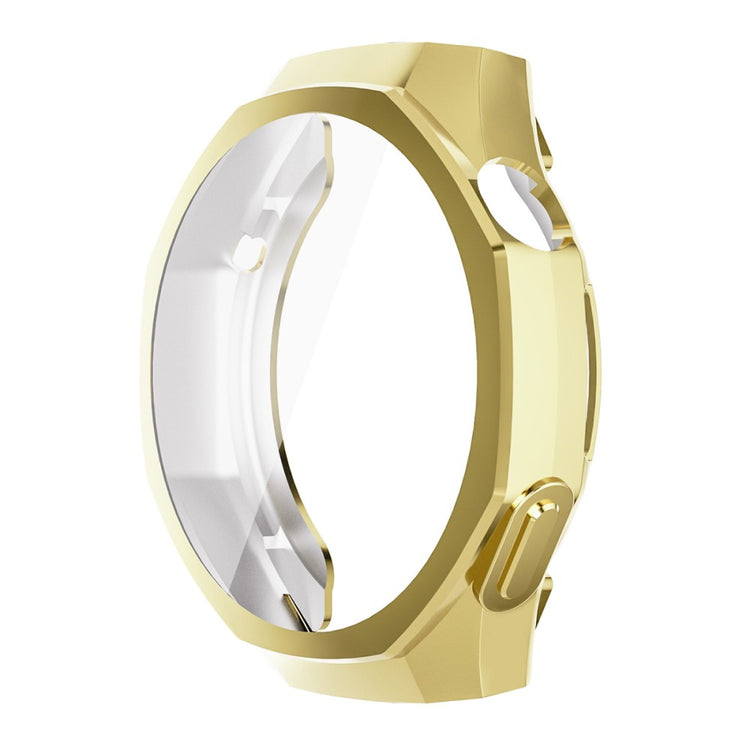 Huawei Watch GT 5 Pro 46mm ENKAY Hat-Prince TPU Watch Case Electroplating Watch Cover with Screen Protector - Golden#serie_3