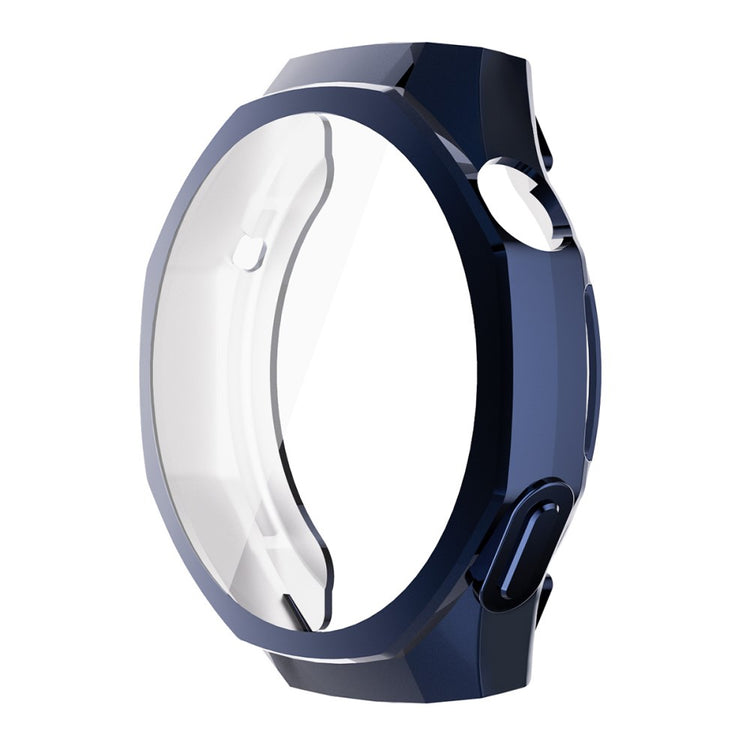 Huawei Watch GT 5 Pro 46mm ENKAY Hat-Prince TPU Watch Case Electroplating Watch Cover with Screen Protector - Dark Blue#serie_4