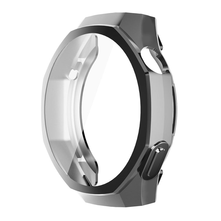 Huawei Watch GT 5 Pro 46mm ENKAY Hat-Prince TPU Watch Case Electroplating Watch Cover with Screen Protector - Gun Color#serie_6