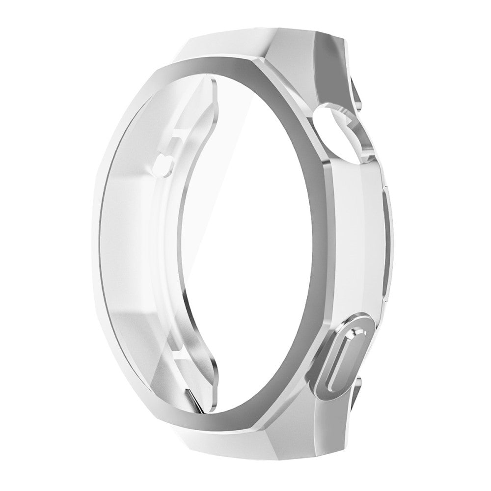 Huawei Watch GT 5 Pro 46mm ENKAY Hat-Prince TPU Watch Case Electroplating Watch Cover with Screen Protector - Silver#serie_8