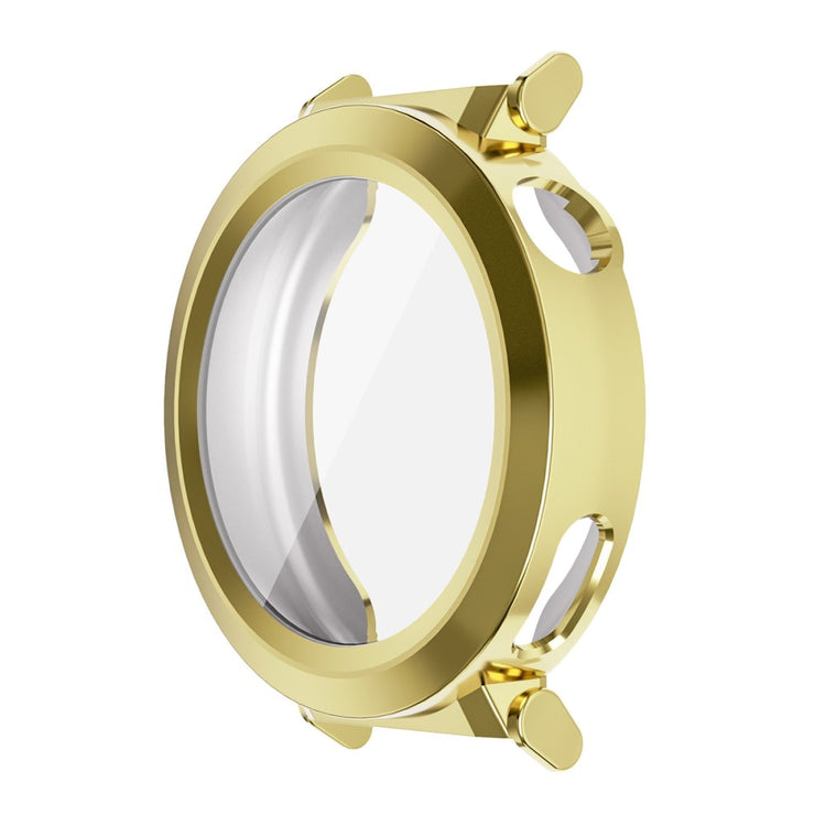 Huawei Watch GT 5 Pro 42mm ENKAY Hat-Prince TPU Watch Case Electroplating Watch Cover with Screen Protector - Golden#serie_3