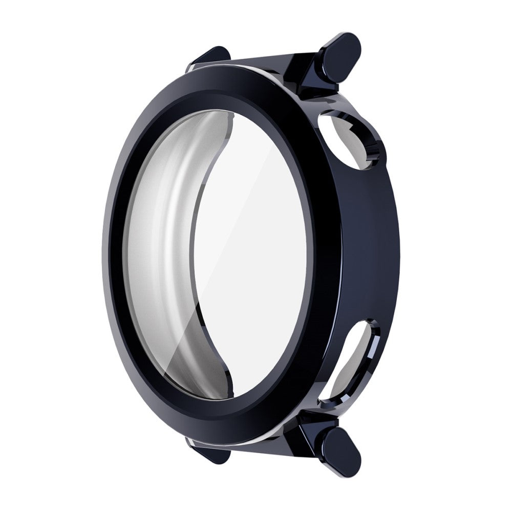 Huawei Watch GT 5 Pro 42mm ENKAY Hat-Prince TPU Watch Case Electroplating Watch Cover with Screen Protector - Dark Blue#serie_4