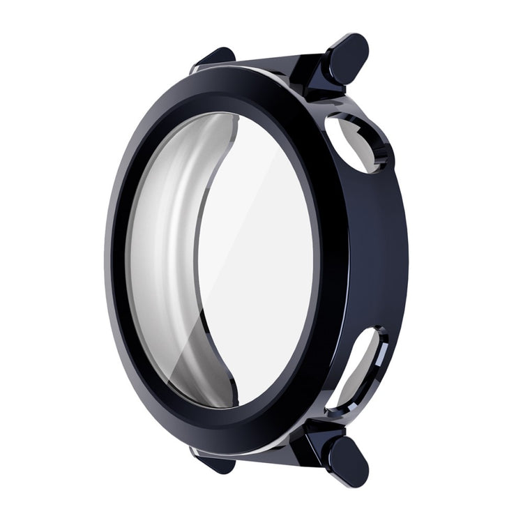 Huawei Watch GT 5 Pro 42mm ENKAY Hat-Prince TPU Watch Case Electroplating Watch Cover with Screen Protector - Dark Blue#serie_4