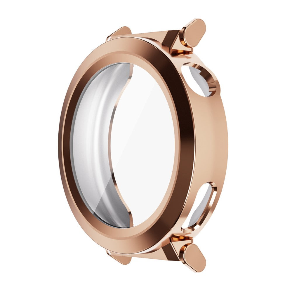 Huawei Watch GT 5 Pro 42mm ENKAY Hat-Prince TPU Watch Case Electroplating Watch Cover with Screen Protector - Rose Gold#serie_5
