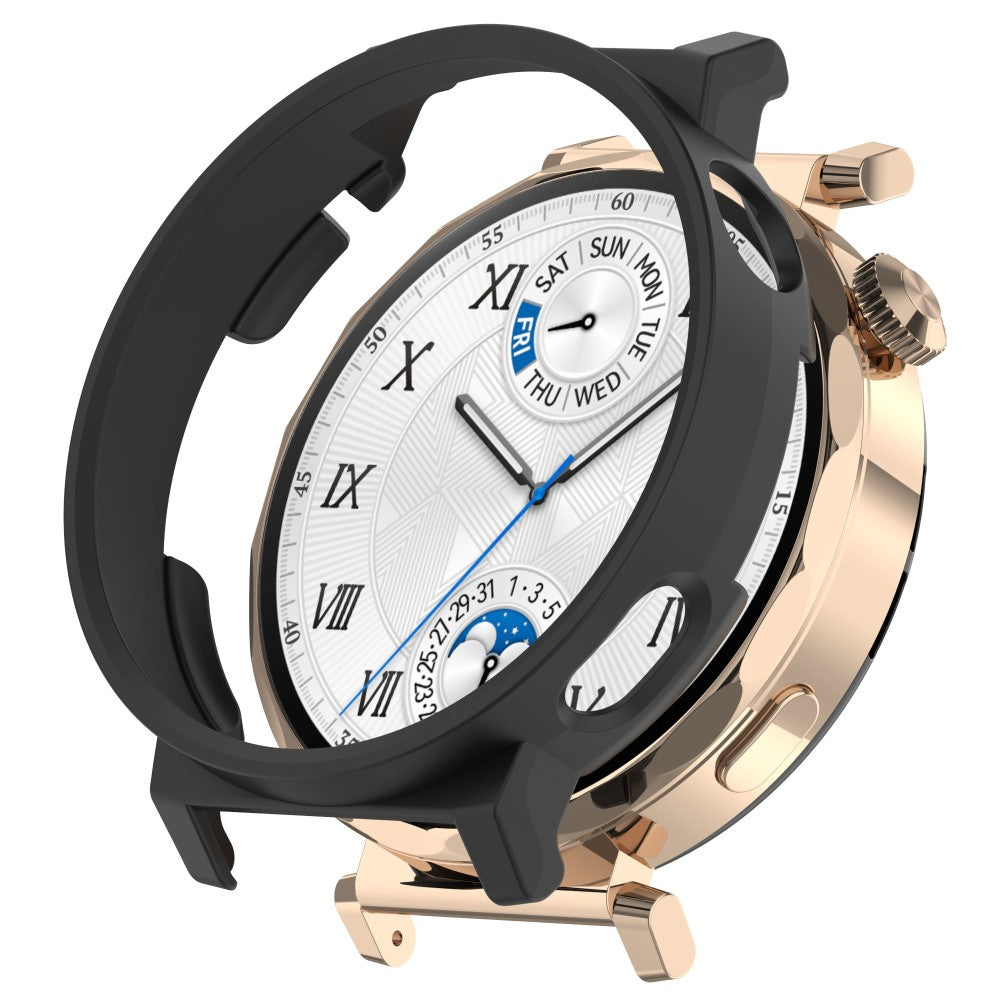 Huawei Watch GT 5 Pro 42mm Protective Case Hollow-Out PC Watch Frame Cover - Black#serie_2