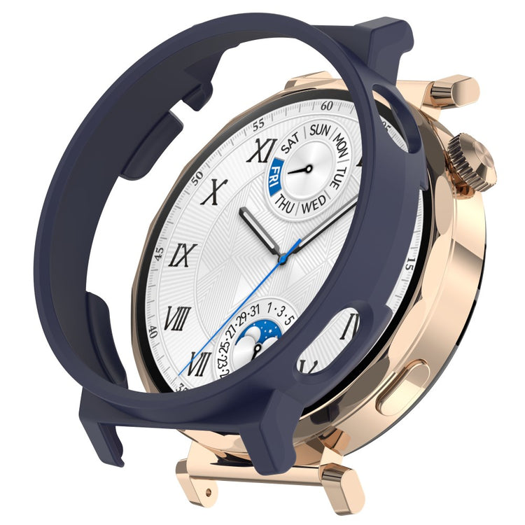 Huawei Watch GT 5 Pro 42mm Protective Case Hollow-Out PC Watch Frame Cover - Midnight Blue#serie_4