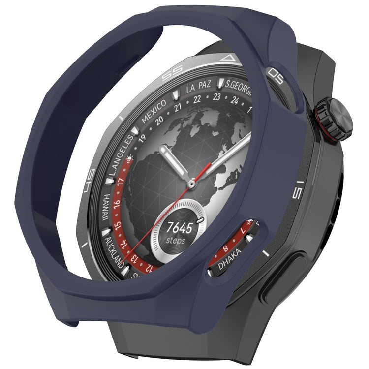Huawei Watch GT 5 Pro 46mm Protective Case Hollow-Out PC Watch Frame Cover - Midnight Blue#serie_4