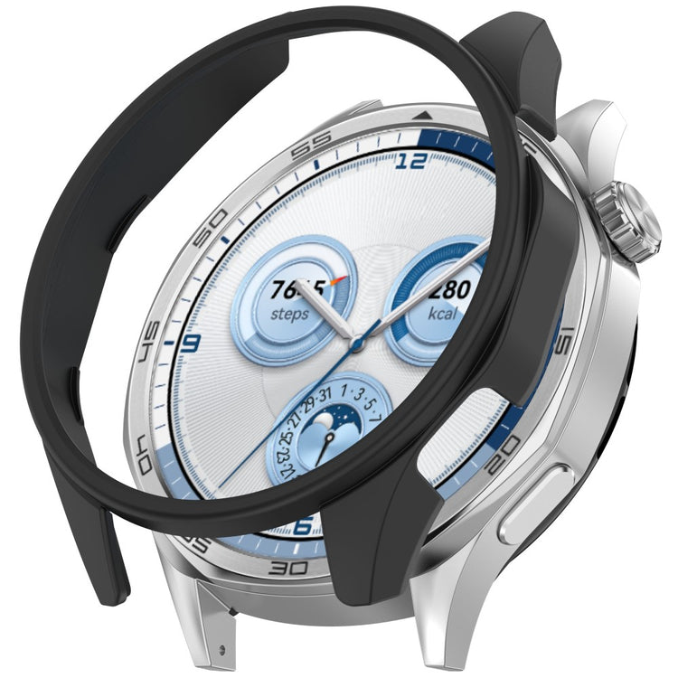 Huawei Watch GT 5 46mm Case Half-Wrapped Hollow Hard PC Watch Cover - Black#serie_2