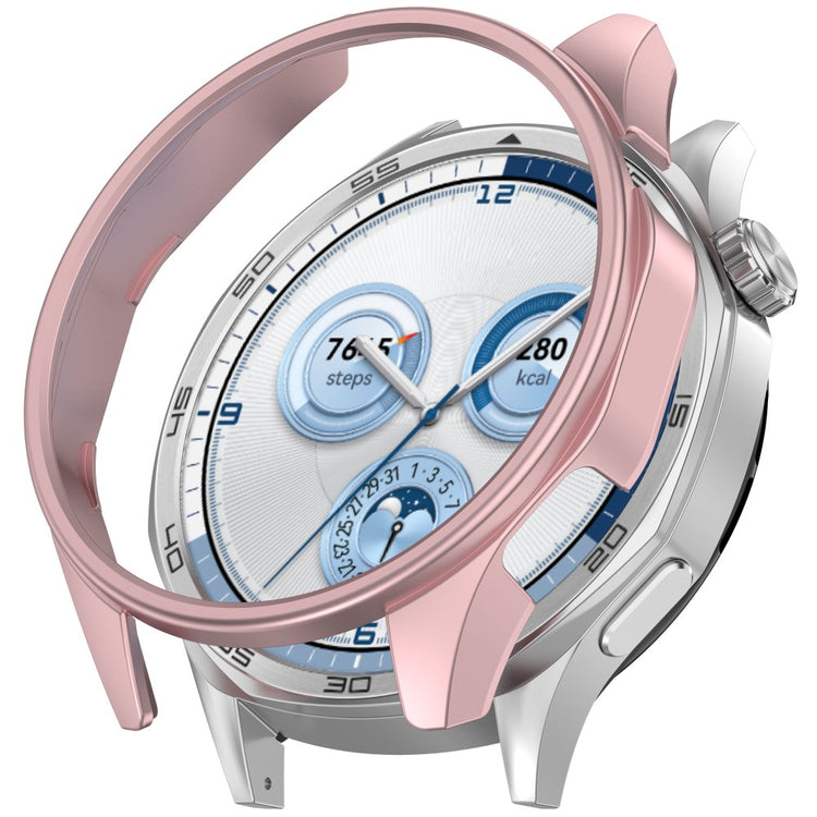 Huawei Watch GT 5 46mm Case Half-Wrapped Hollow Hard PC Watch Cover - Rose Gold#serie_3
