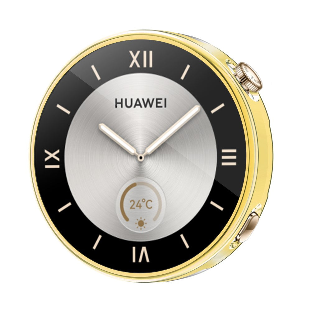 Fint Silikone Cover passer til Huawei Watch GT 4 41mm - Guld#serie_2