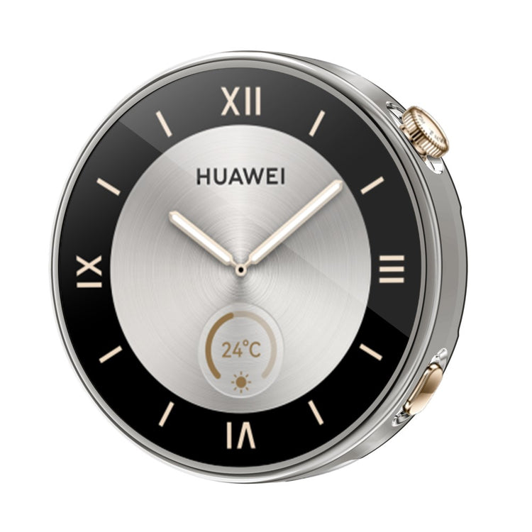 Fint Silikone Cover passer til Huawei Watch GT 4 41mm - Sølv#serie_4