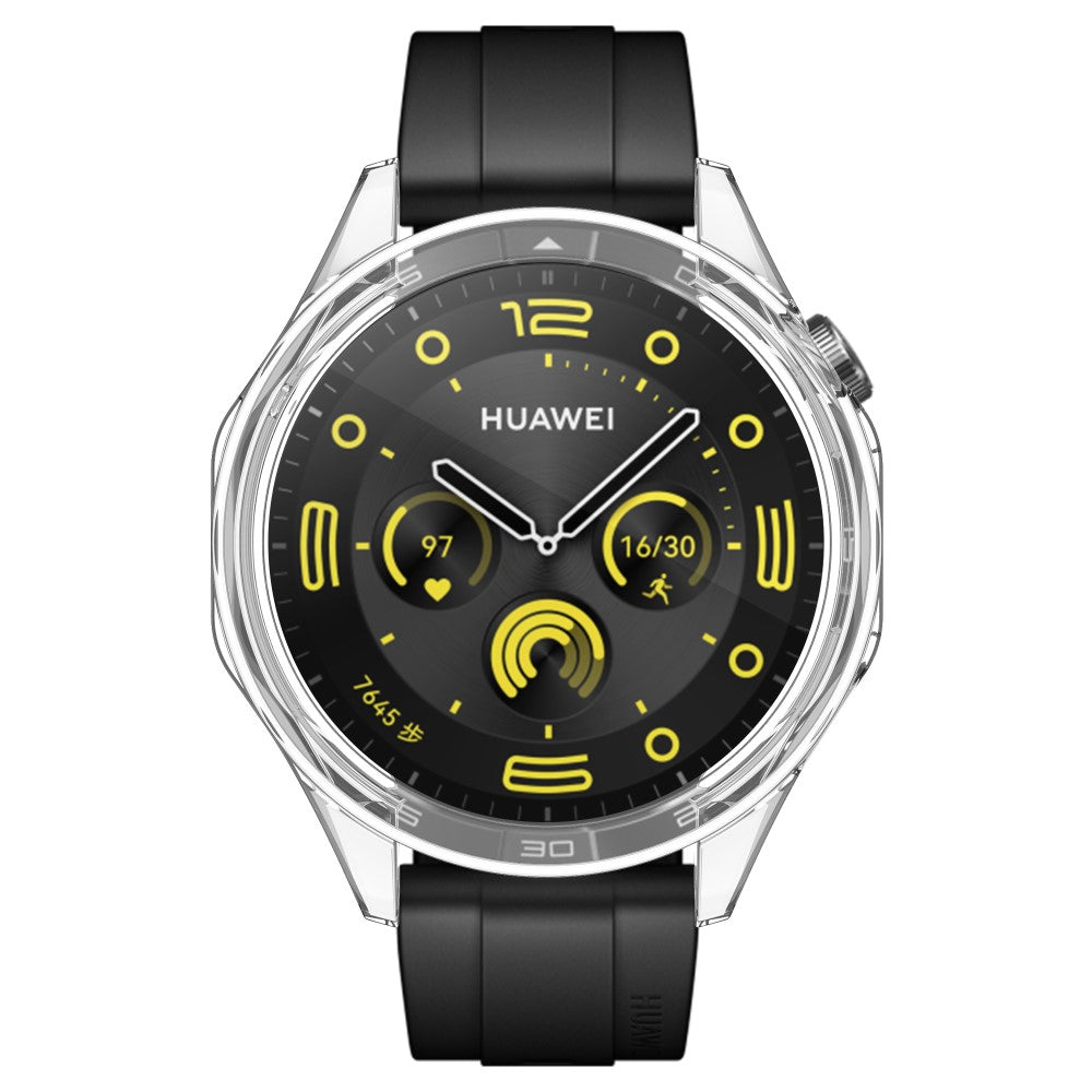 Fint Silikone Cover passer til Huawei Watch GT 4 46mm - Gennemsigtig#serie_011